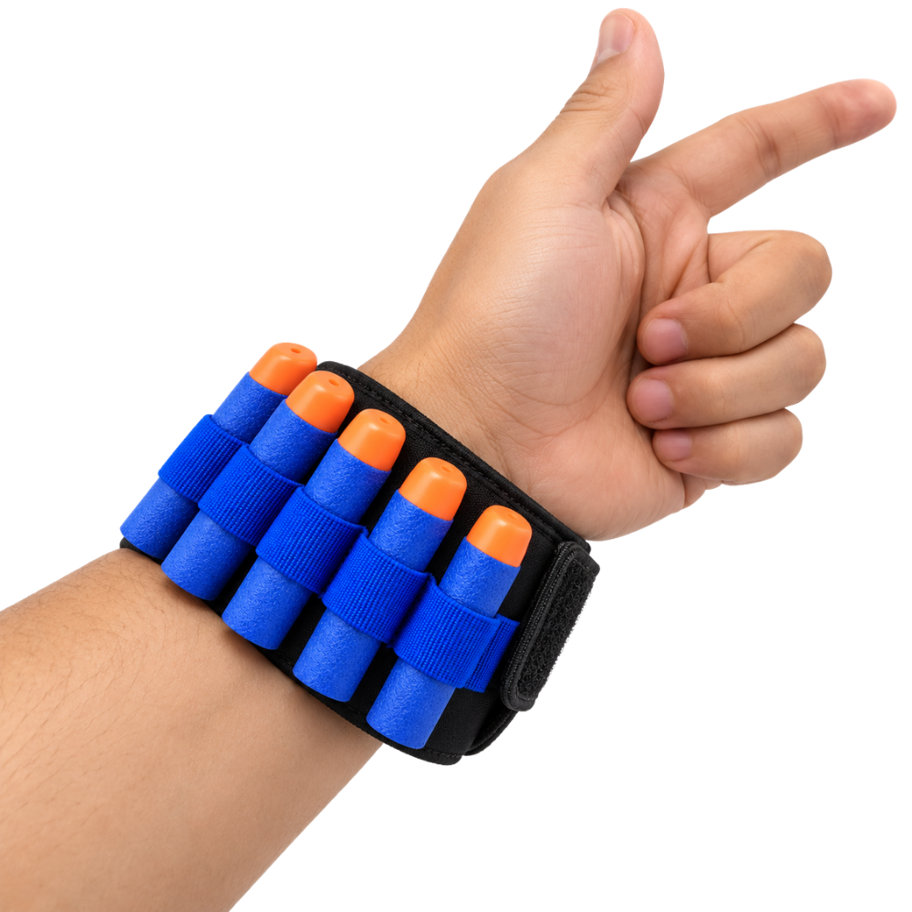Quick-Reload Dart Wristband
