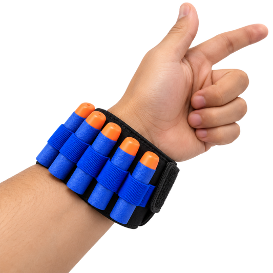 Quick-Reload Dart Wristband